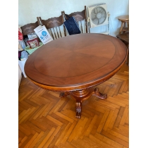 維也納  實木圓形餐桌椅套裝 80cm / 100cm  (IS1836)