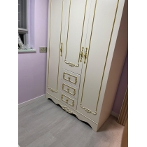 法式貴族實木系列 3門衣櫃 102cm/142cm (IS5063)