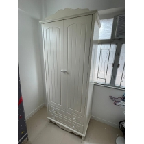 英倫典雅 2門衣櫃 93cm (IS0513)