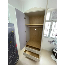 英倫典雅 2門衣櫃 93cm (IS0513)