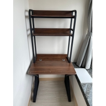 時尚學校傢俬 書台電腦桌 書桌連書架 80cm/100cm/120cm/140cm/160cm (IS7577)