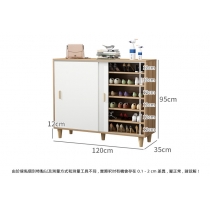 時尚系列 高腳大容量鞋櫃 收納儲物櫃 90/120cm (IS8334)