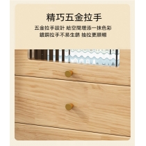 芬蘭實木松木系列 小型床邊櫃 床頭櫃/茶几 33cm (IS8336)
