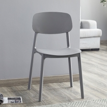 北歐格調·摩登·品味系列 學校家具椅子 簡約加厚可疊放餐椅 43cm (IS8351)