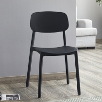 北歐格調·摩登·品味系列 學校家具椅子 簡約加厚可疊放餐椅 43cm (IS8351)