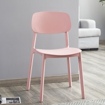 北歐格調·摩登·品味系列 學校家具椅子 簡約加厚可疊放餐椅 43cm (IS8351)