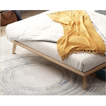 日式實木橡木系列 簡約 無床頭 矮床架 120cm/135cm/150cm/180cm(不包床褥)(IS8358)