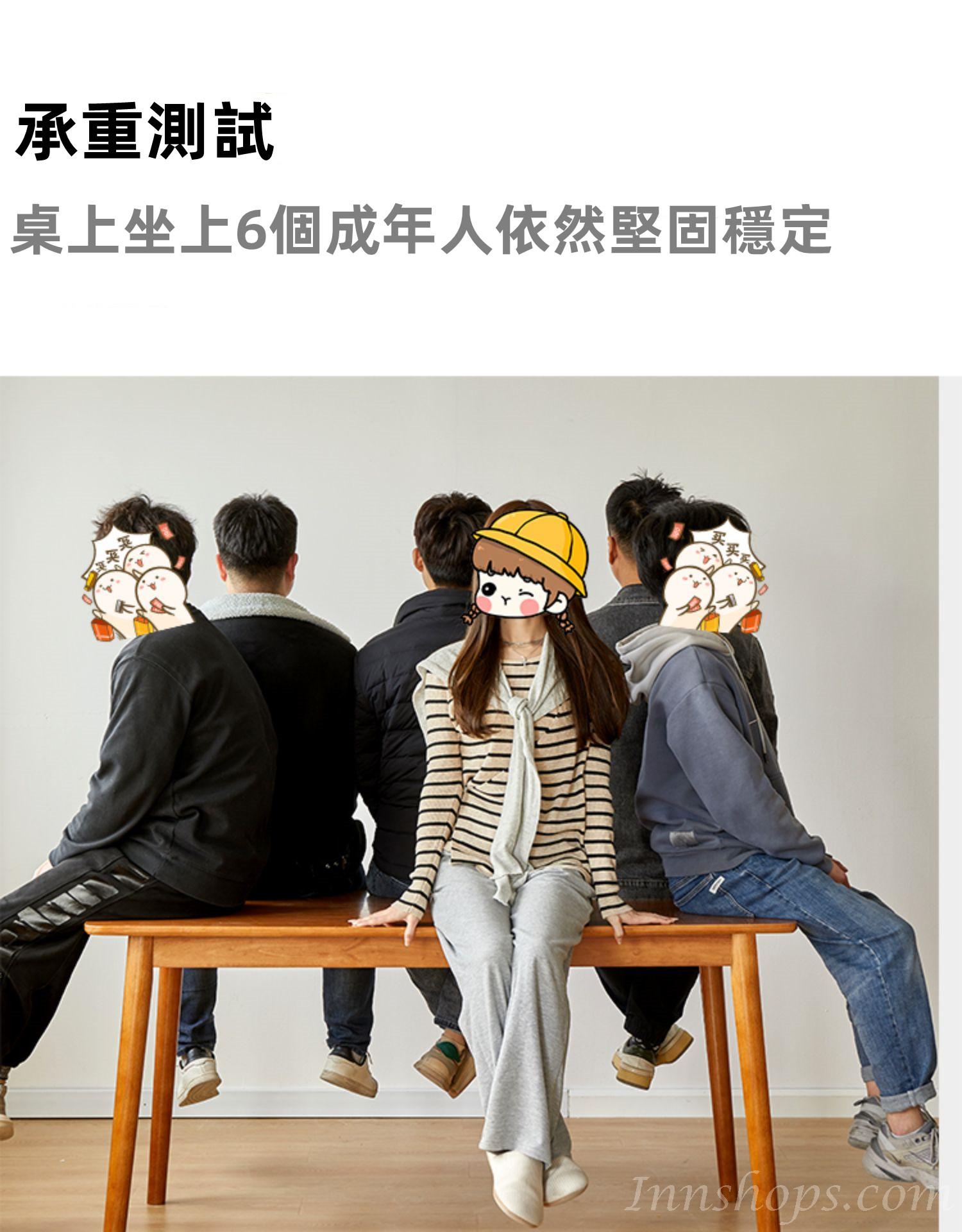 日式實木橡木系列 餐桌/餐桌椅组合*120/130/140/150/160cm (IS8426)