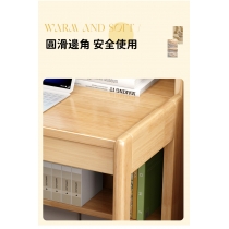 日式實木橡木系列 書桌電腦台*60/80cm (IS8383)