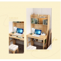 日式實木橡木系列 書桌電腦台*60/80cm (IS8383)