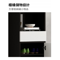 時尚窄高櫃大容量鞋櫃 儲物櫃*180/200cm (IS8402)