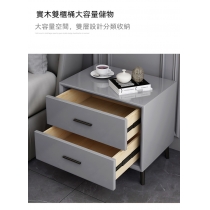 北歐輕奢 烤漆床頭櫃 儲物櫃30cm/35cm/40cm/45cm/45cm/50cm(IS8419)