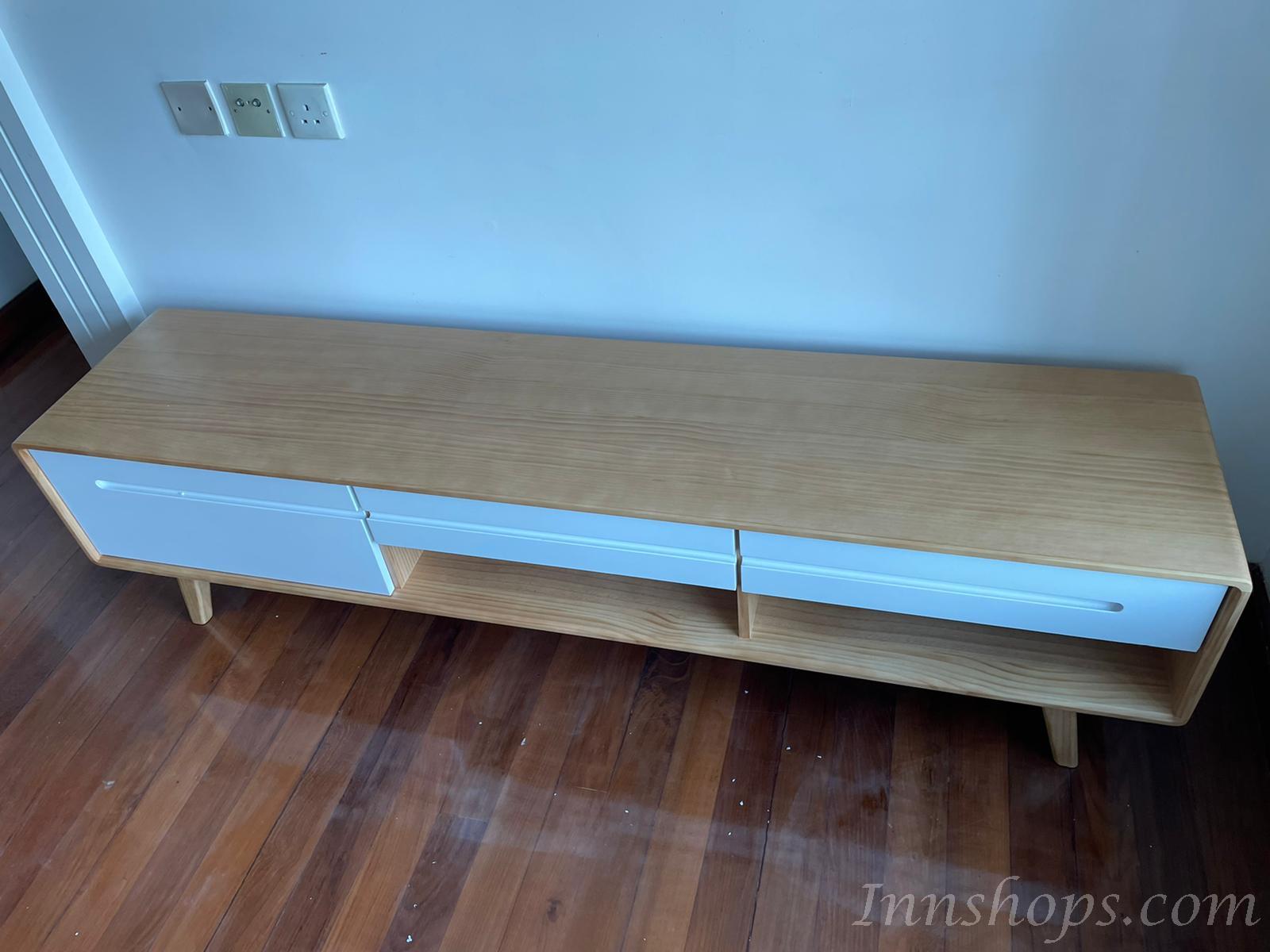 芬蘭松木系列 實木電視櫃 150cm/180cm/200cm  (IS6600)