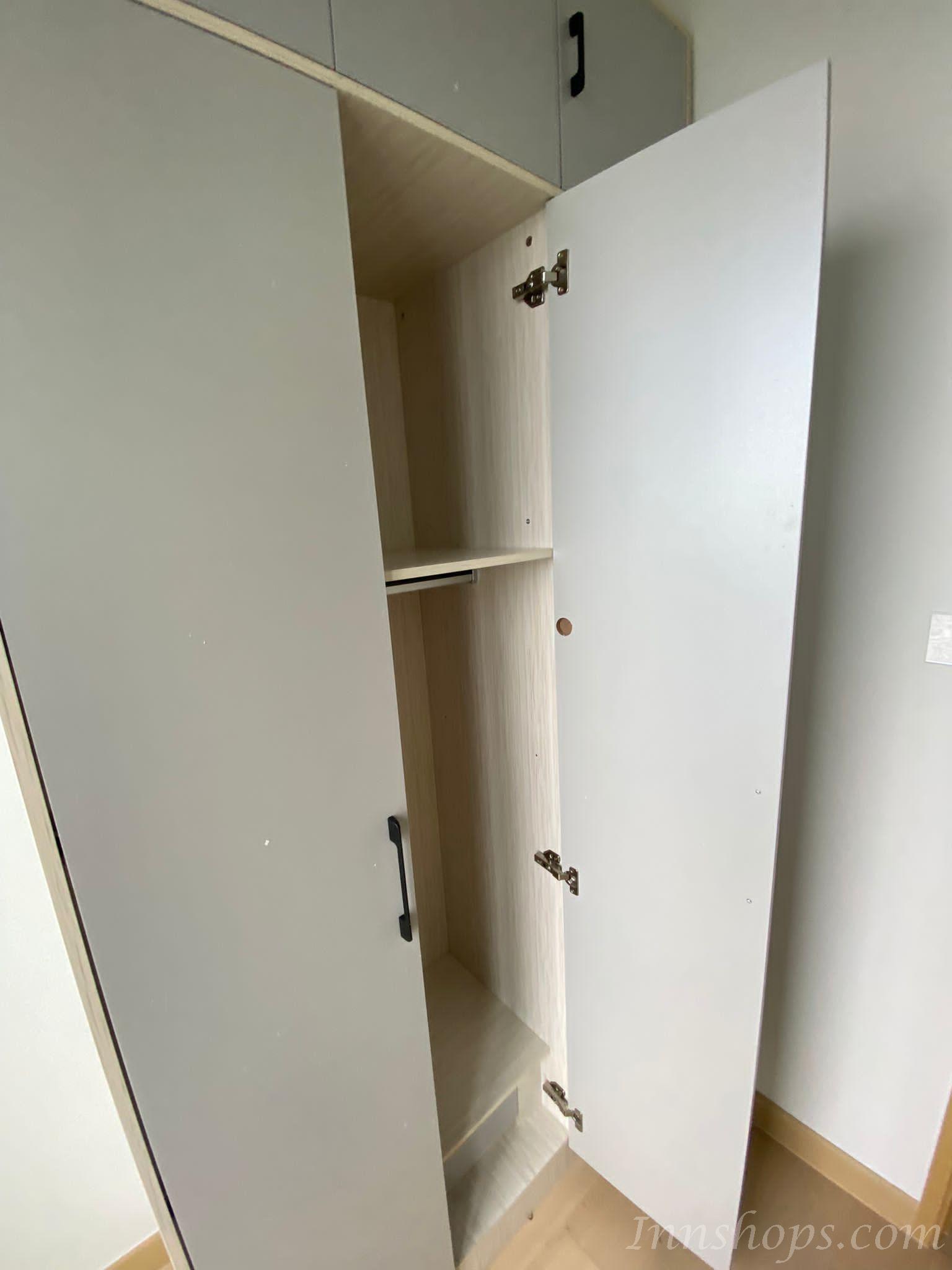 北歐品味系列 ２門/３門衣櫃組合 40CM/80CM/120CM (IS6673)