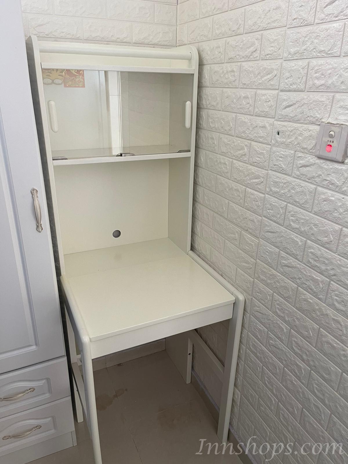 日式實木橡木系列 書桌電腦台*60/80cm (IS8383)