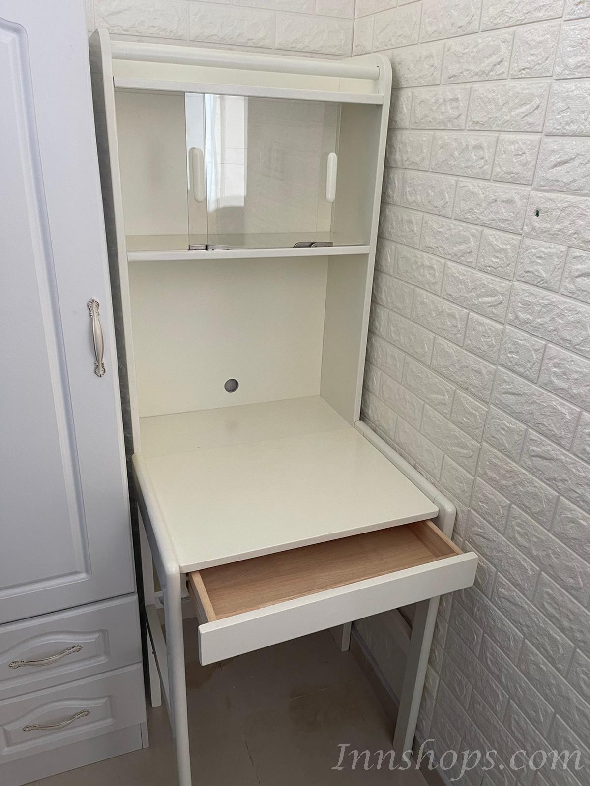 日式實木橡木系列 書桌電腦台*60/80cm (IS8383)