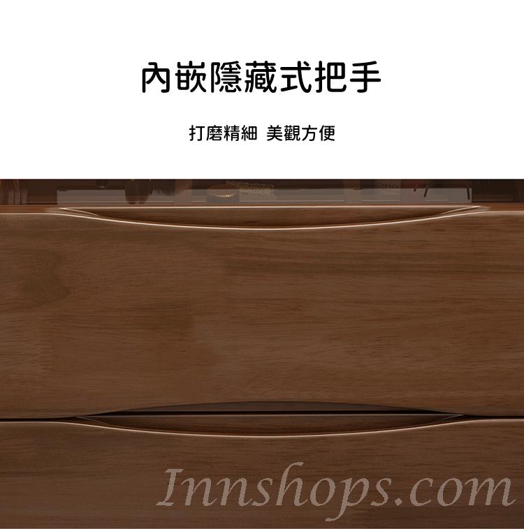 日式實木橡木系列 迷你床頭櫃 翻蓋梳妝枱 (連鏡和櫈) 40cm/48cm (IS8459)