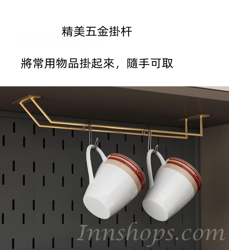 意式氣派 岩板餐邊櫃 收納酒櫃80cm/120cm(IS8469)