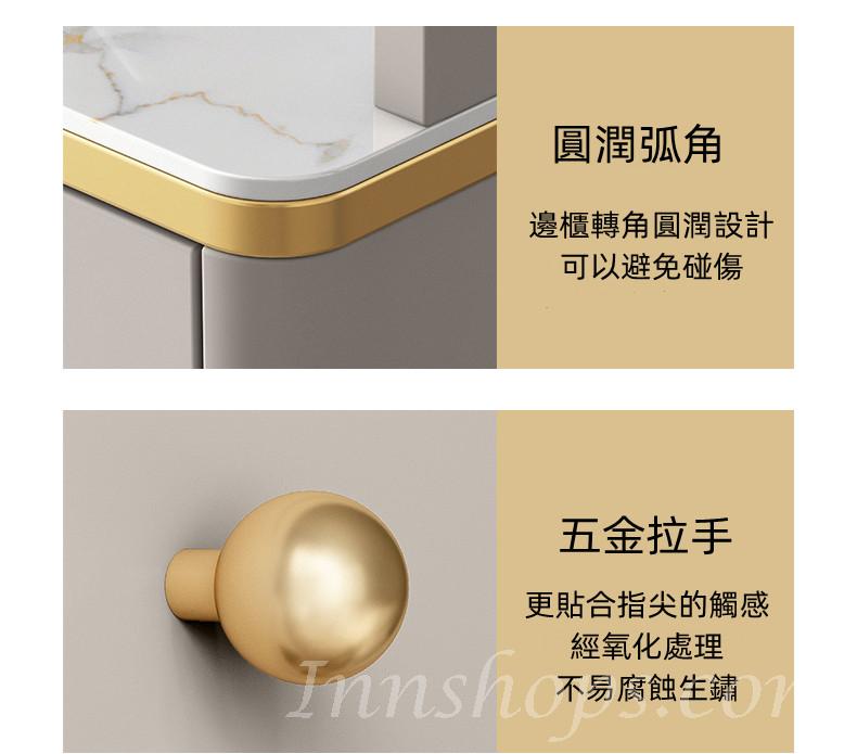 北歐格調系列 輕奢岩板餐邊櫃 儲物櫃80cm/120cm/200cm(IS8484)