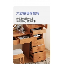 日式品味系列  梳妝台送妝凳105cm-135cm（IS8466）