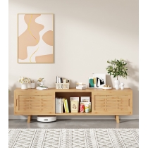 陳列品 楠竹系列 置物收納 電視櫃 落地邊櫃 100/150cm (IS8470)