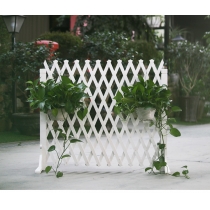 戶外學校家具圍欄護欄 伸縮花架裝飾木籬笆 隔斷防腐木柵欄150cm/160cm/180cm/200cm/220cm(IS8480)