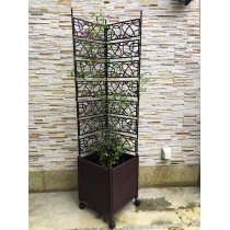 戶外 學校家具爬藤架種植箱 花架 攀爬屏風 花箱支架（IS8482）