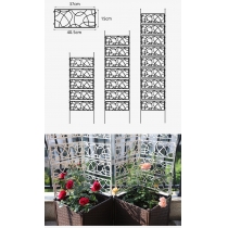 戶外 爬藤架種植箱 花架 攀爬屏風 花箱支架（IS8482）