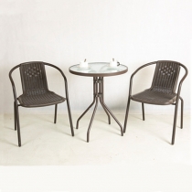 戶外學校家具休閒圓桌椅60cm/80cm/105cm（IS8488）