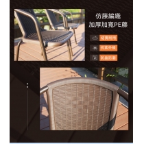 戶外學校家具休閒圓桌椅帶傘80cm/105cm（IS8490）