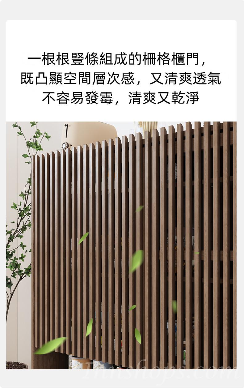 日式實木橡木系列  儲物櫃 餐邊櫃80cm/100cm/120cm（IS8534）