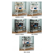 時尚 學校家具洞洞板置物架 書架書枱 電腦枱 80/100/120/140/160cm (IS8500)