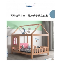 兒童皇國 全實木櫸木樹屋床 小屋單人床雙人床 小朋友床 100/120/135/150cm(IS8501)