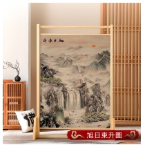 中式實木座屏 藝術裝飾隔斷墻屏風100cm/120cm/150cm(IS8506)