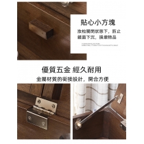 日式實木橡木系列 窗台迷你翻蓋式化妝桌 梳妝台59cm（IS8537）