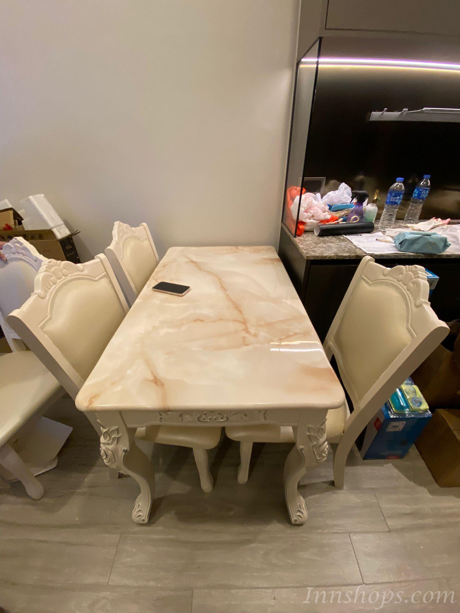 法式貴族 餐桌椅系列 120/130/140/150/160cm (IS1703)