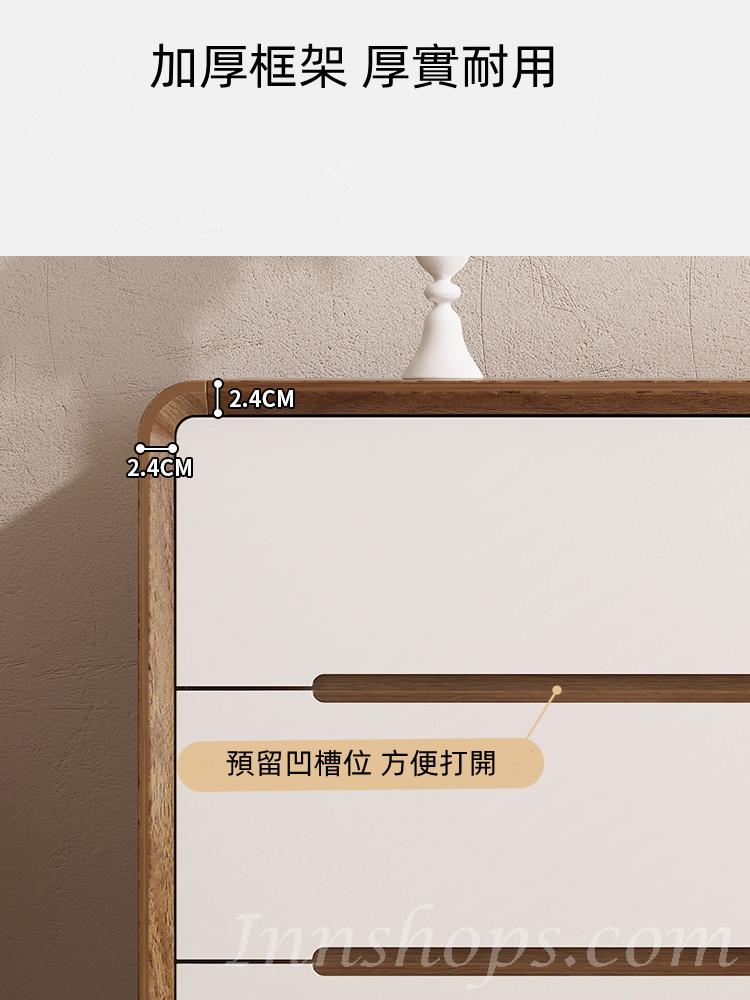 北歐 胡桃色斗櫃收納櫃儲物櫃65cm/120cm/150cm（IS8545）