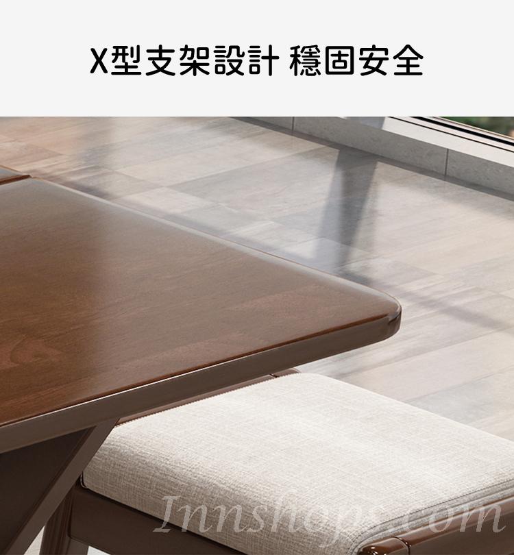 日式實木橡木系列 摺疊餐枱 / 餐枱櫈組合 60/70/80/90cm (IS8585)