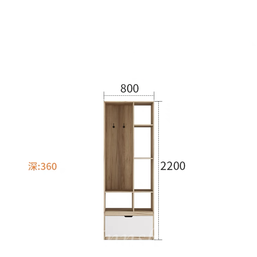 北歐輕奢現代間廳櫃 屏風櫃 鞋櫃80cm/120cm/160cm（IS8590）