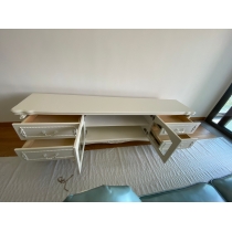 法式貴族 實木電視櫃描金描銀 160cm/180cm/200cm  (IS0387)