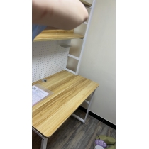 時尚 學校家具洞洞板置物架 書架書枱 電腦枱 80/100/120/140/160cm (IS8500)