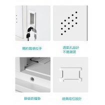學校家具辨公室系列 帶鎖更衣櫃子儲物櫃 學生書包櫃 寄存櫃*4門/6門/9門/12門 (IS8560)