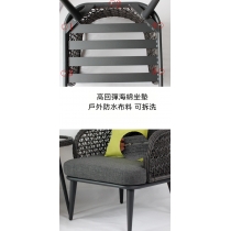 戶外學校家具桌椅藤椅小茶几組合(IS8572)