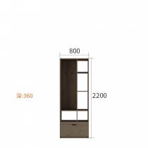 北歐輕奢現代間廳櫃 屏風櫃 鞋櫃80cm/120cm/160cm（IS8590）