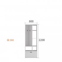 北歐輕奢現代間廳櫃 屏風櫃 鞋櫃80cm/120cm/160cm（IS8590）