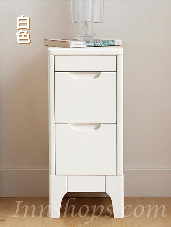 日式實木橡木系列 夾縫超窄 床頭櫃 20/25/30/35/40/45cm (IS8617)