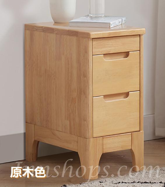 日式實木橡木系列 夾縫超窄 床頭櫃 20/25/30/35/40/45cm (IS8617)