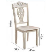 法式貴族 餐桌椅系列 120/130/140/150/160cm (IS1703)