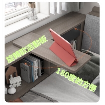 北歐品味系列 多用途儲物床架配邊櫃 120/150 x 209.5(不包床褥) (IS7589)