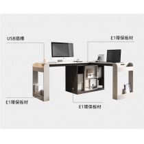 北歐 轉角 單人雙人 書枱 電腦枱120/140/160cm (IS8600)